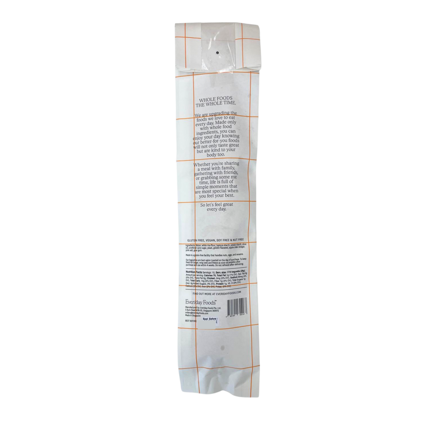 Gluten Free Baguette