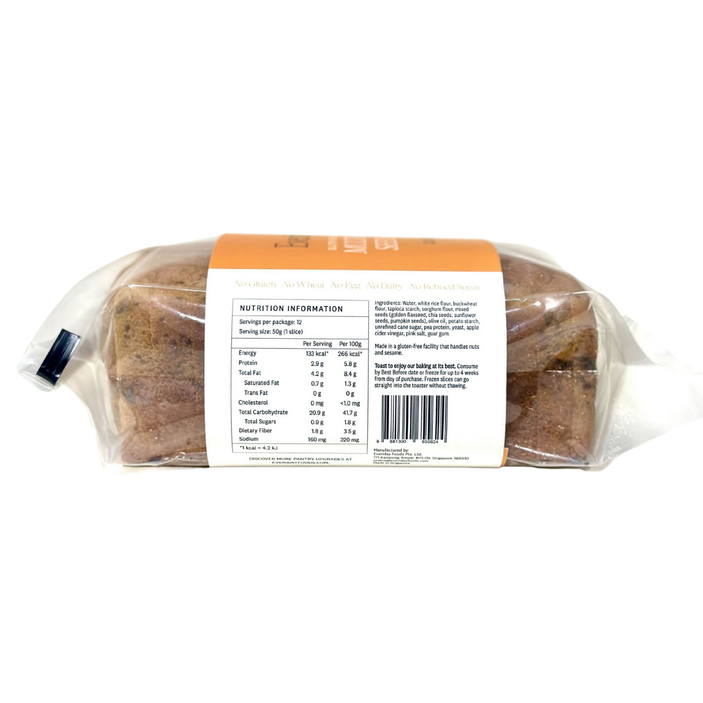 Gluten Free Multigrain Loaf