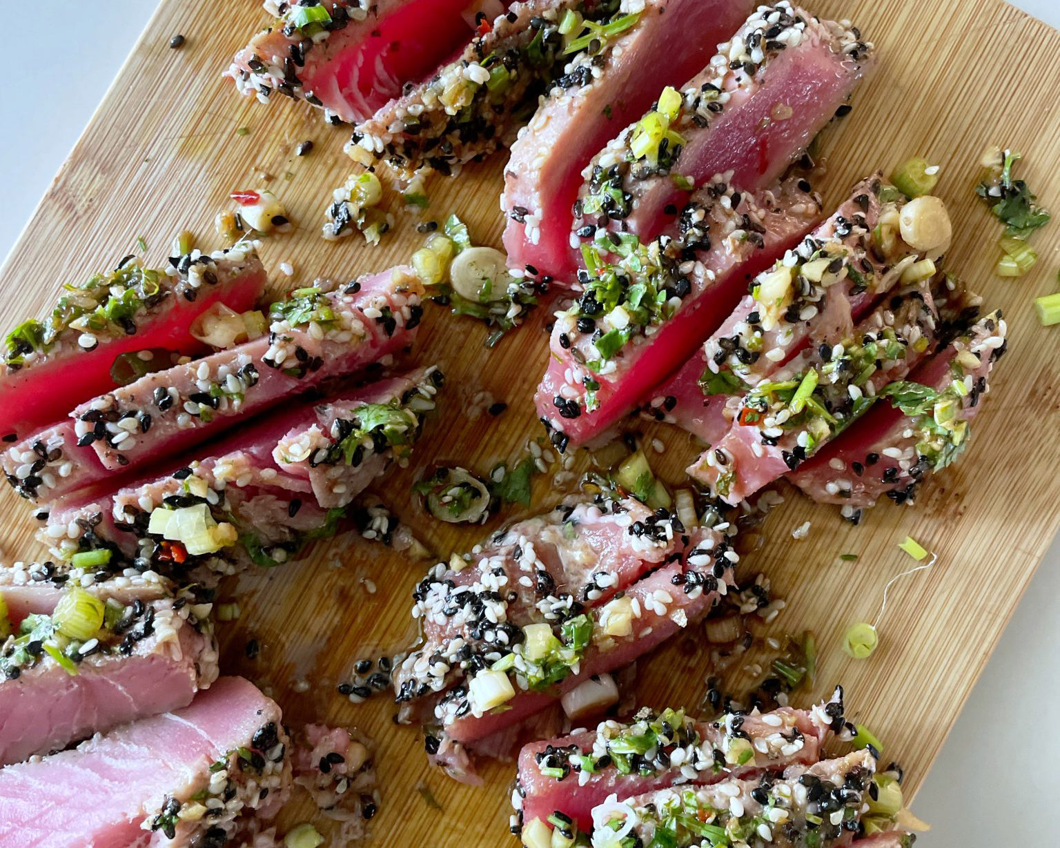 Asian Style Pan-Seared Tuna