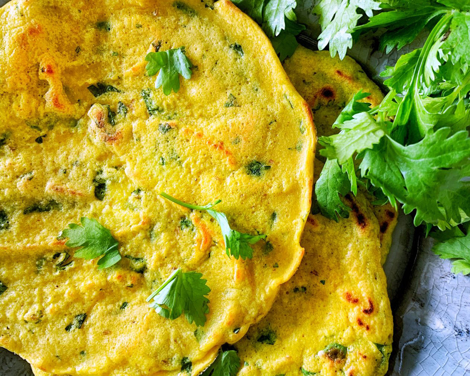 Spicy Lentil Pancakes