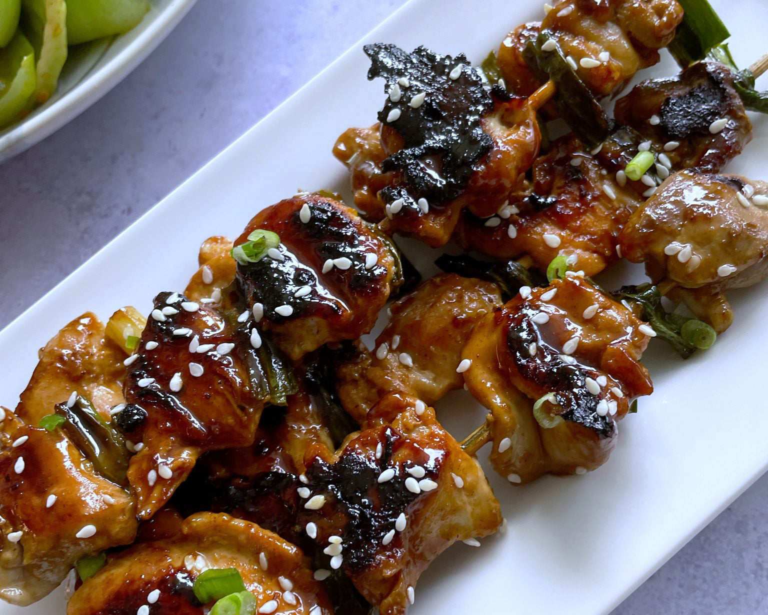 Japanese Inspired Chicken Yakitori