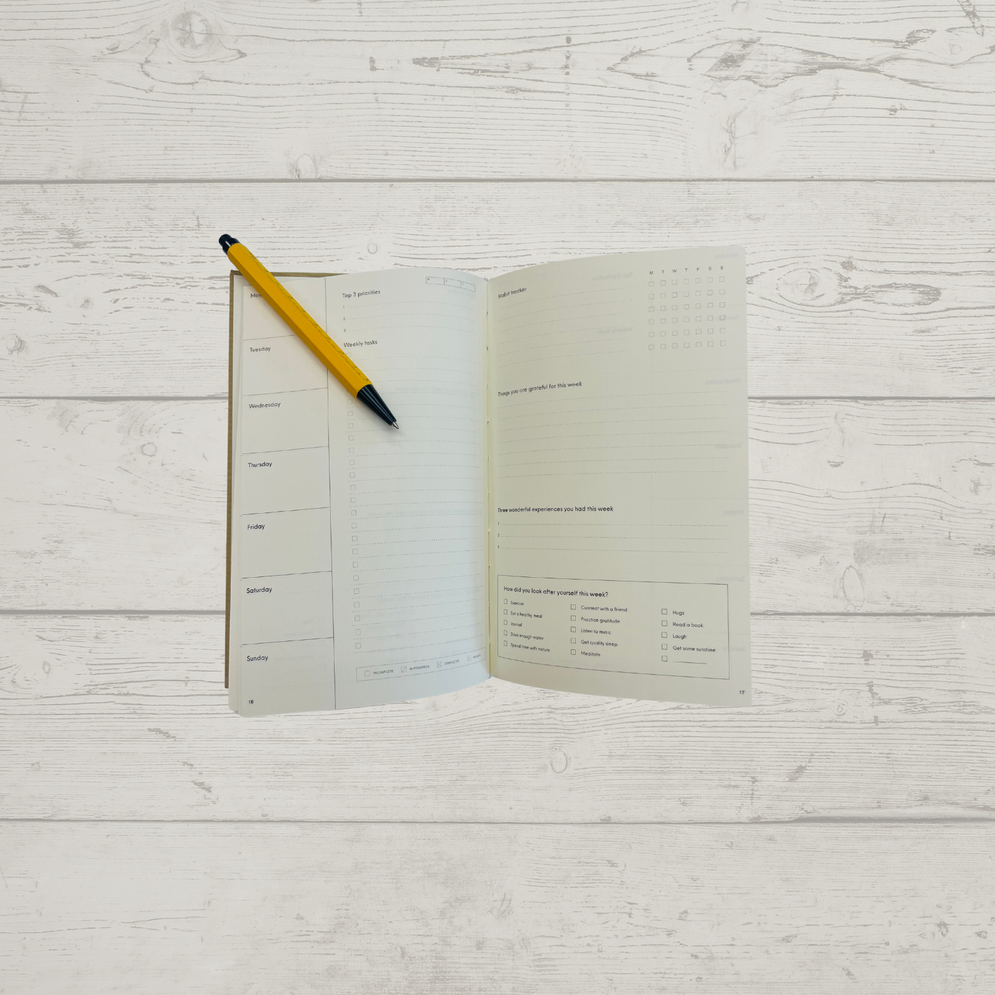 Chai Sunrise x healthyishandhappy Mindfulness Journal