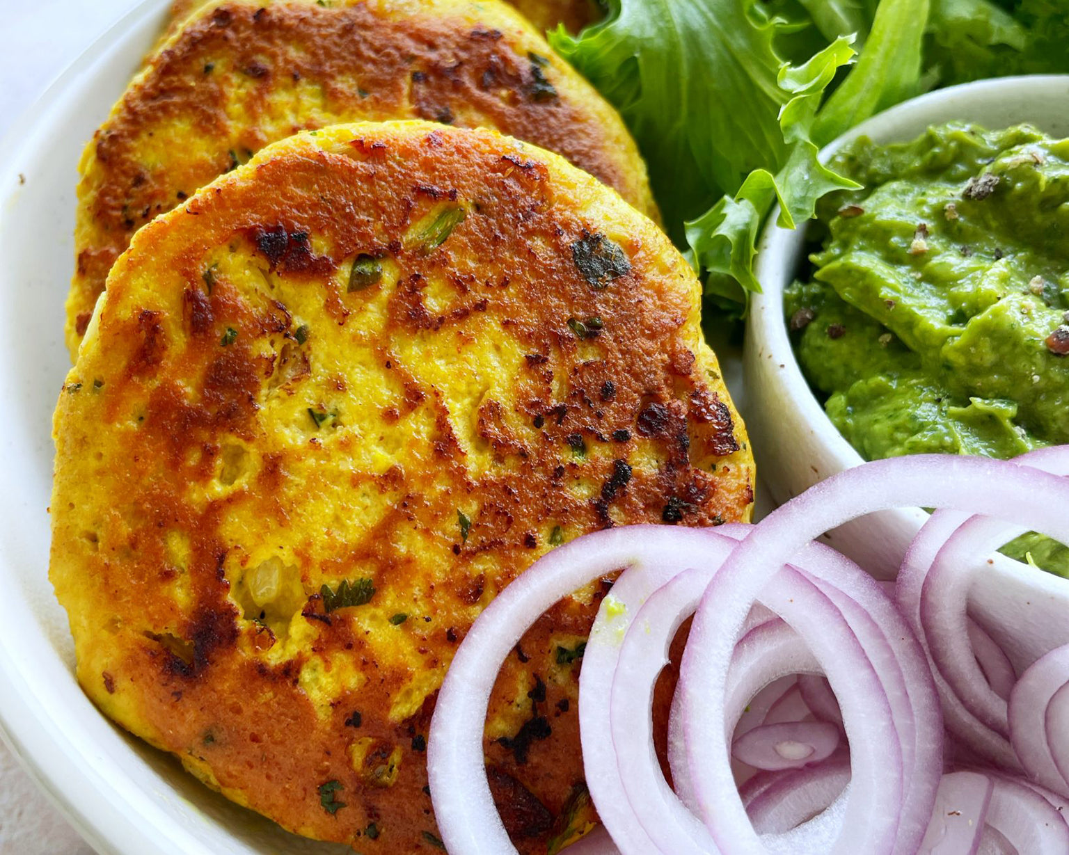 Masala Salmon Burgers