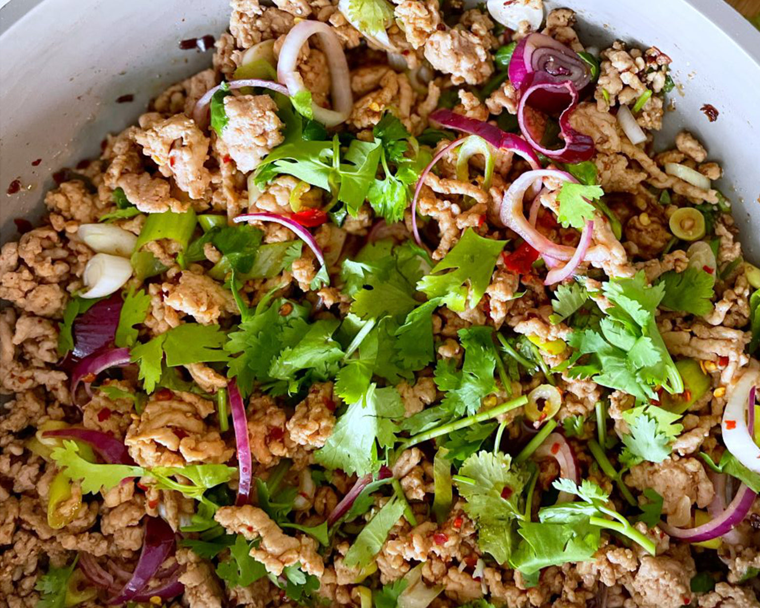 Thai Inspired Larb Gai