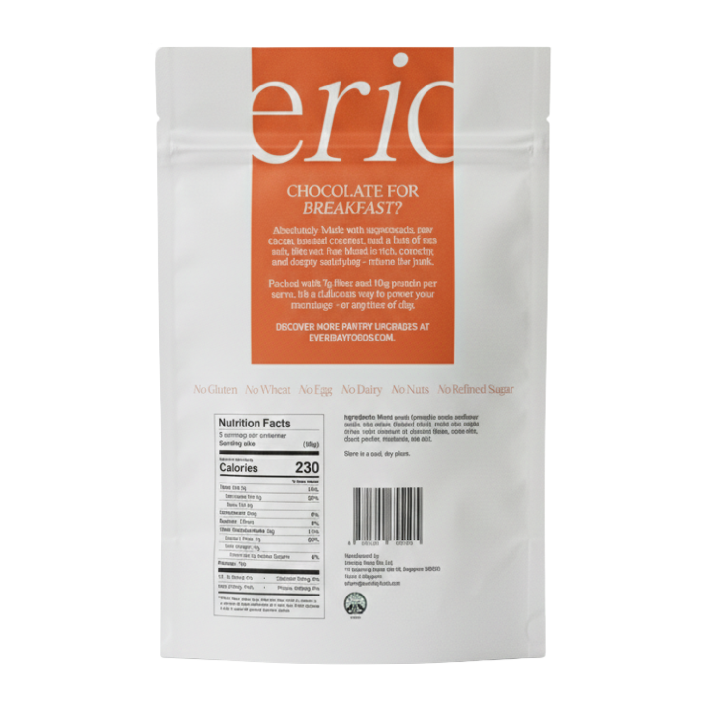 Chocolate Sea Salt Granola | 250G