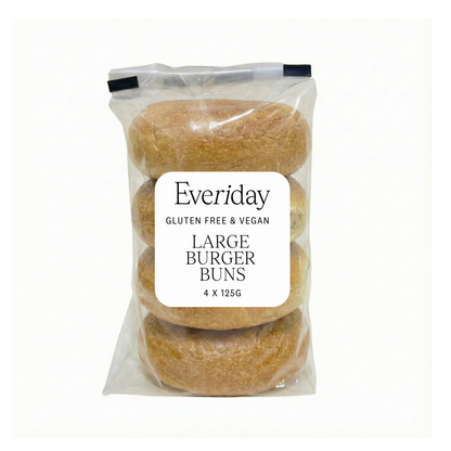 Gluten Free Large Burger Buns | 4