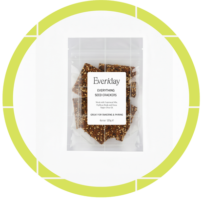 Everything Seasoning Seed Crackers