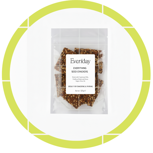 Everything Seasoning Seed Crackers