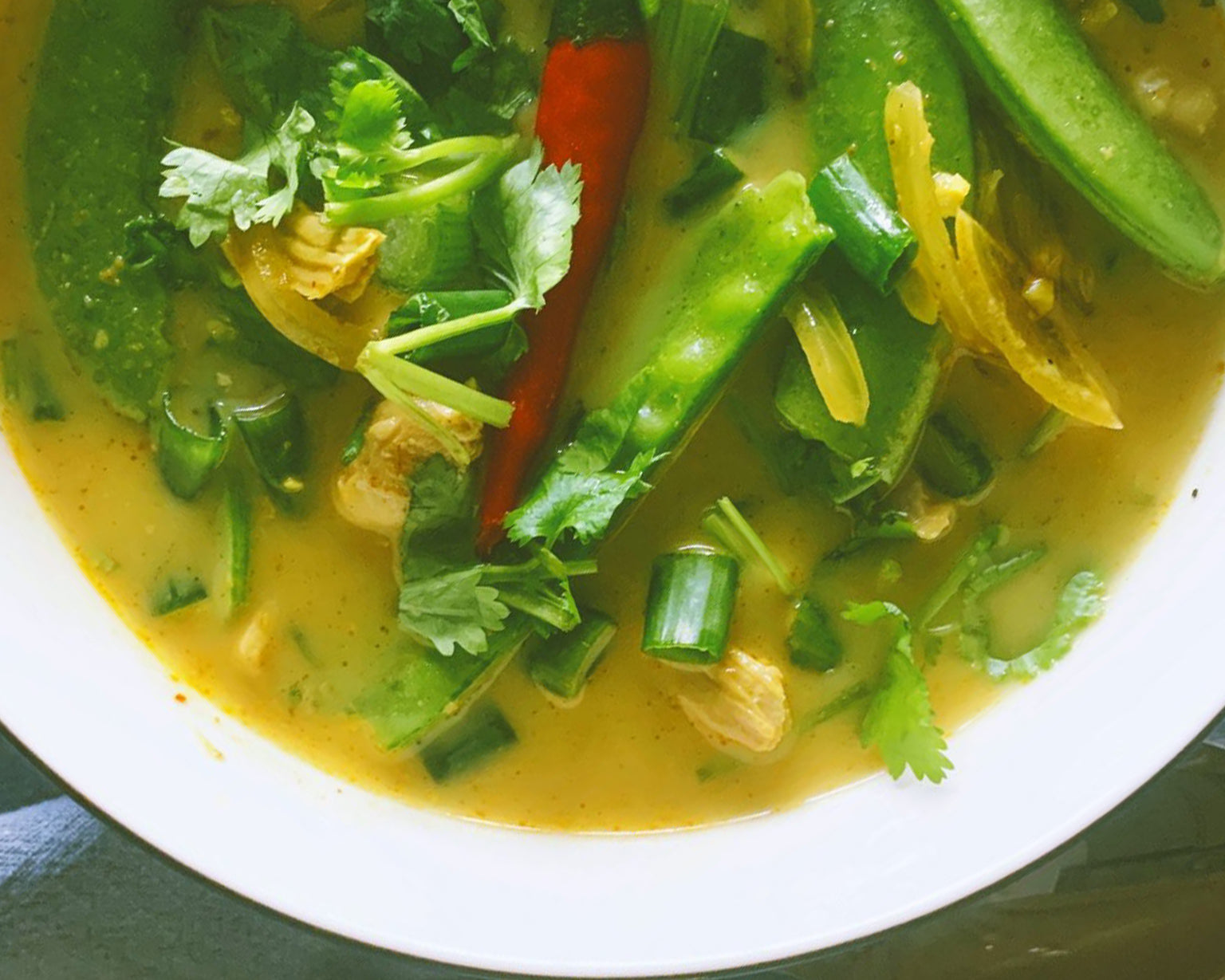 Thai Fusion Curry Soup
